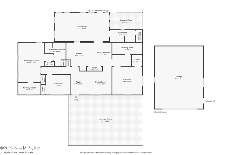 3 bedroom Single Family Residence at 29 Jule Road, Macclenny, Macclenny — photo 2