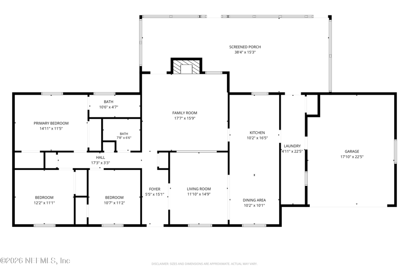 3 bedroom Single Family Residence at 13813 Pleasantview Drive, Pleasant View, Jacksonville — photo 3