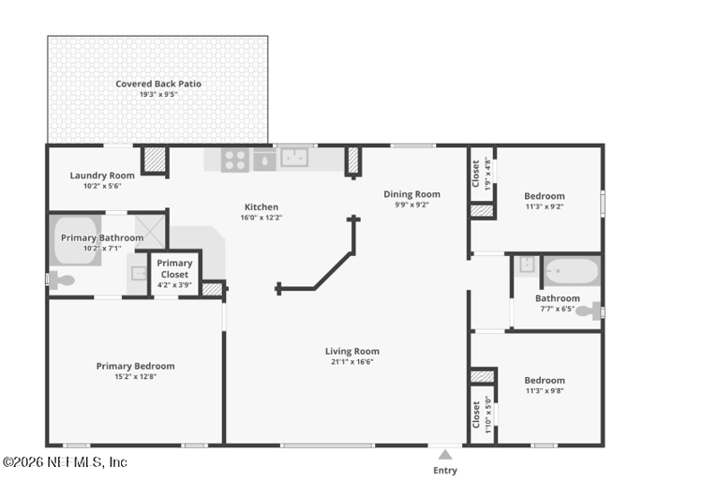 3 bedroom Manufactured Home at 403 E INDIANA Street, Florahome, Florahome — photo 2