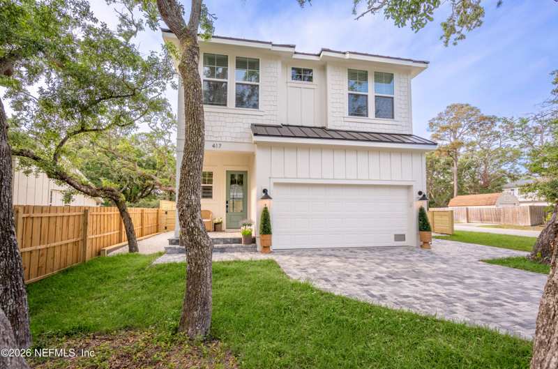 4 bedroom Single Family Residence at 3951 Myrtle Street, North Beach, St. Augustine — photo 1