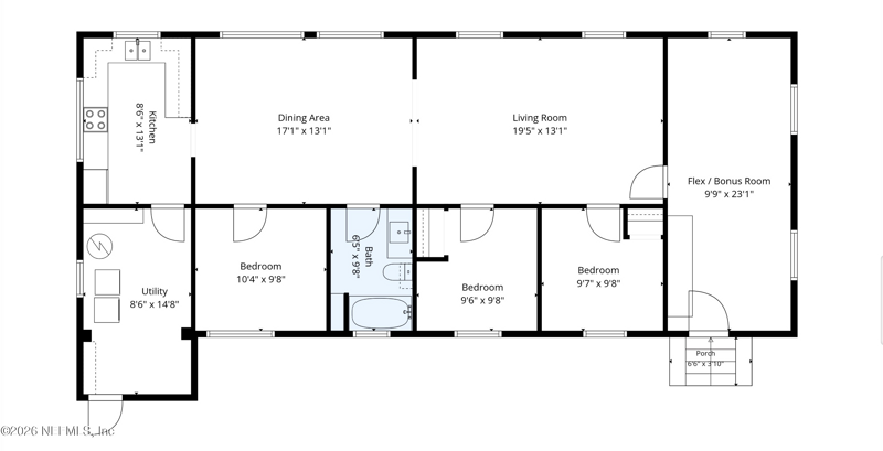 3 bedroom Single Family Residence at 1574 Hamilton Street, St Johns Park, Jacksonville — photo 2