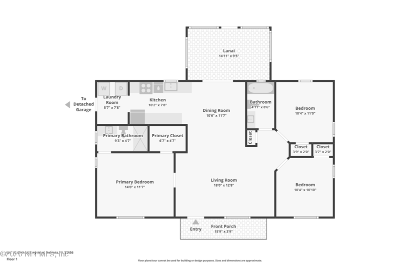 3 bedroom Single Family Residence at 381 SE 57th Street, Keystone Heights, Keystone Heights — photo 5
