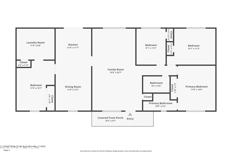3 bedroom Single Family Residence at 10429 Timber Creek Lane, Timber Creek, Jacksonville — photo 3