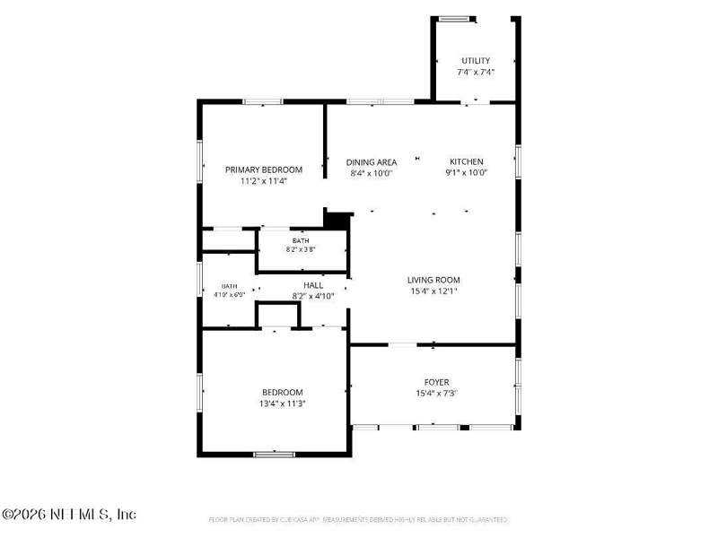 2 bedroom Single Family Residence at 104 W 54th Street, Pearl Court, Jacksonville — photo 4