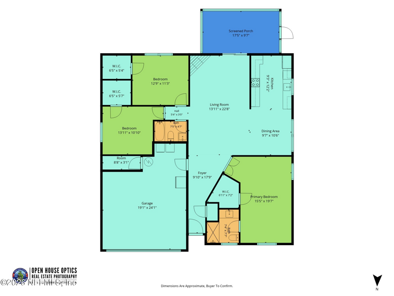3 bedroom Single Family Residence at 8005 FLEUR DE LIS Drive, Raymur Villas, Jacksonville — photo 3