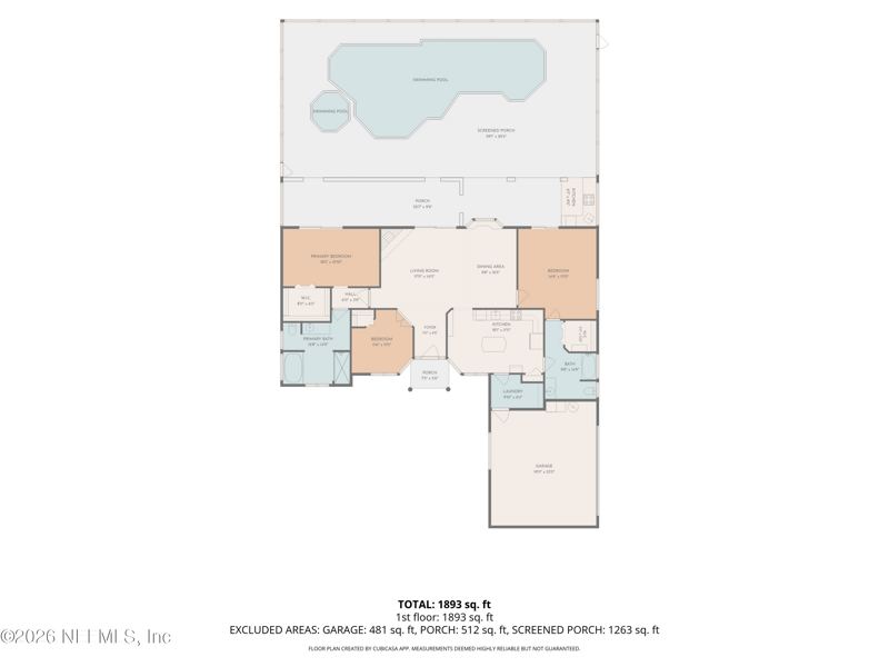 3 bedroom Single Family Residence at 3345 Kings Road, Oakbrook, St. Augustine — photo 3