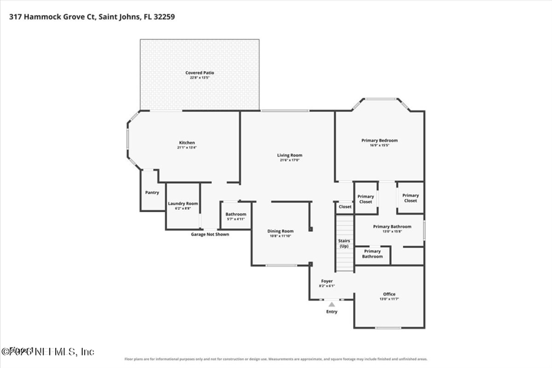 5 bedroom Single Family Residence at 317 Hammock Grove Court, Greenfield, St. Johns — photo 5