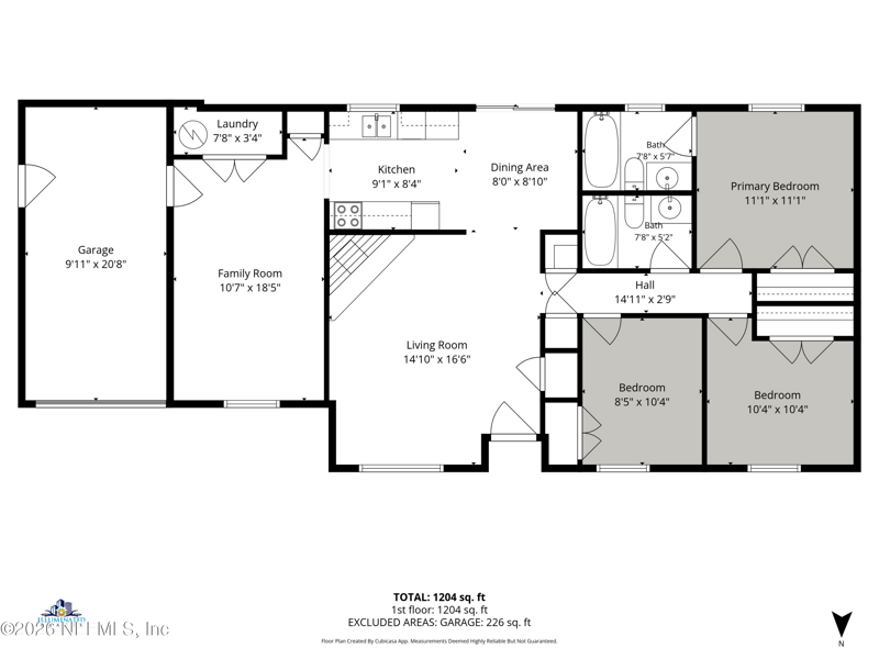3 bedroom Single Family Residence at 7322 Sharbeth Drive, Georgetown Estates, Jacksonville — photo 2