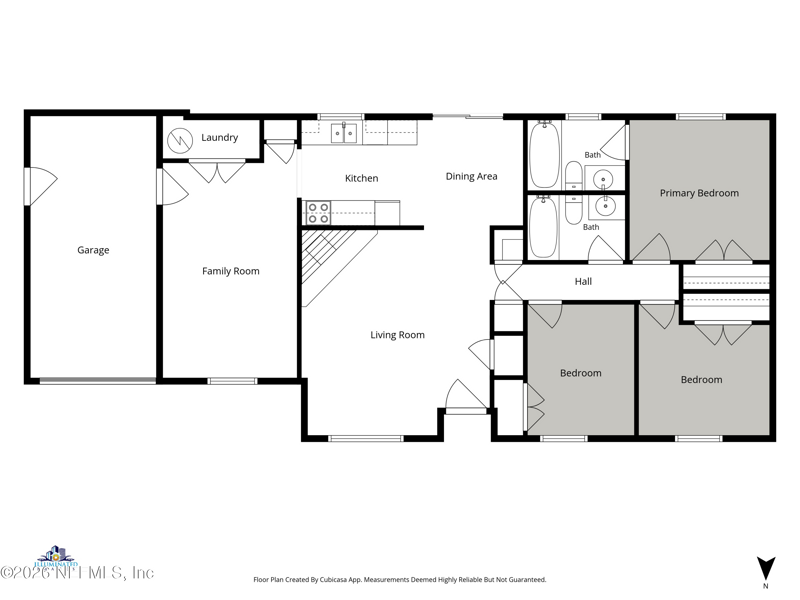 3 bedroom Single Family Residence at 7322 Sharbeth Drive, Georgetown Estates, Jacksonville — photo 4