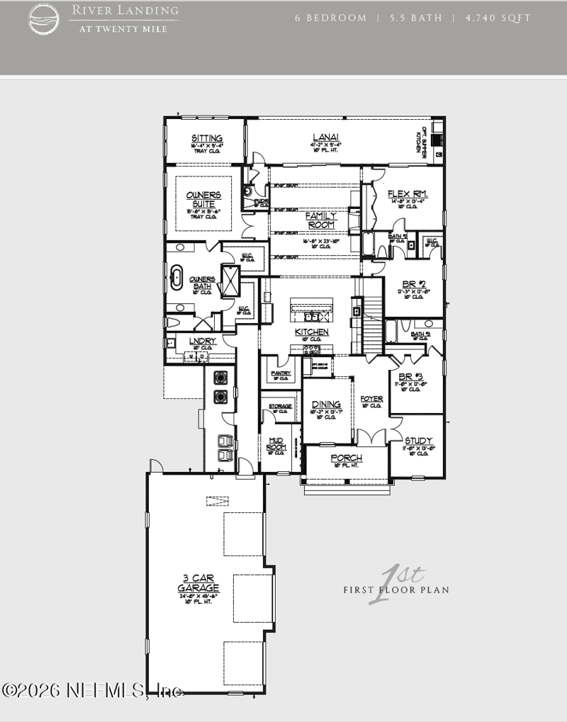 6 bedroom Single Family Residence at 130 Whistling Palm Court, River Landing, Ponte Vedra — photo 3