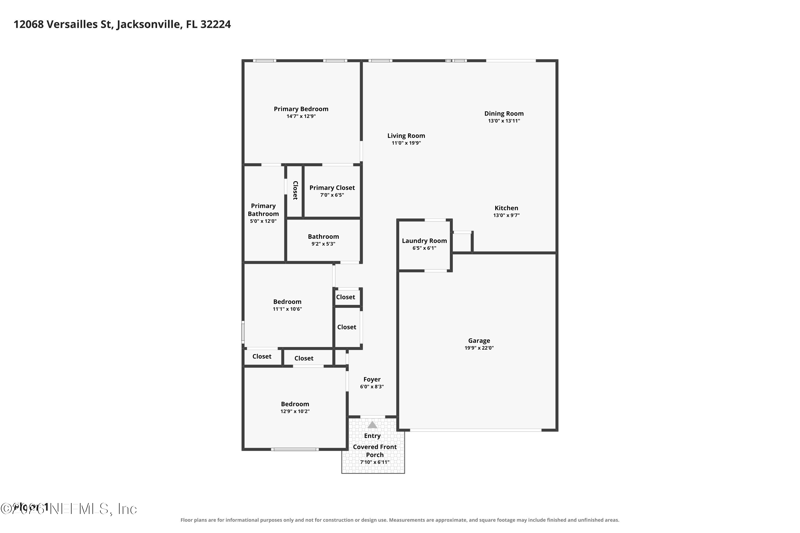 3 bedroom Single Family Residence at 12068 Versailles Street, Sans Pareil, Jacksonville — photo 2