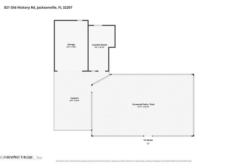 2 bedroom Single Family Residence at 821 Old Hickory Road, South Shores, Jacksonville — photo 4