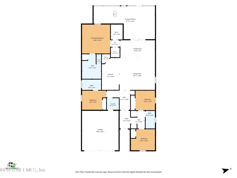 4 bedroom Single Family Residence at 91 Tilloo Court, Beachwalk, St. Johns — photo 2
