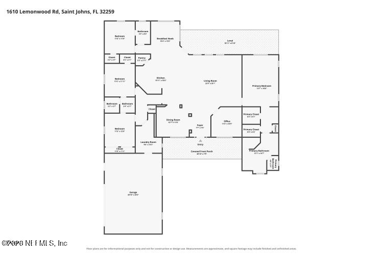 4 bedroom Single Family Residence at 1610 Lemonwood Road, Mandarin Meadows, Jacksonville — photo 2