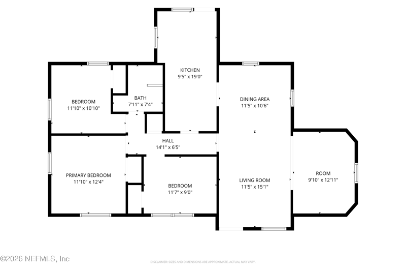 3 bedroom Single Family Residence at 4242 Pinewood Avenue, Ridgewood, Jacksonville — photo 2