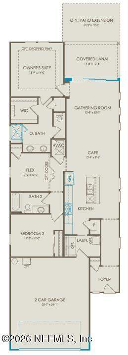 2 bedroom Single Family Residence at 647 Bearing Point Lane, Del Webb Wildlight, Yulee — photo 4