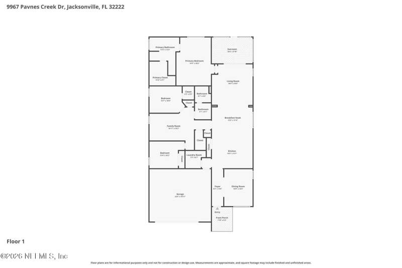 3 bedroom Single Family Residence at 9967 PAVNES CREEK Drive, Longleaf, Jacksonville — photo 4