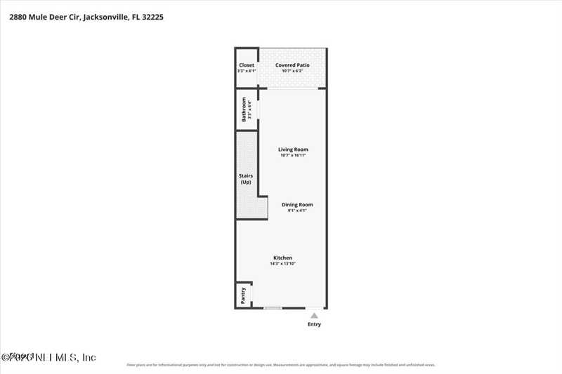 2 bedroom Townhouse at 2880 Mule Deer Circle, Deer Run, Jacksonville — photo 4