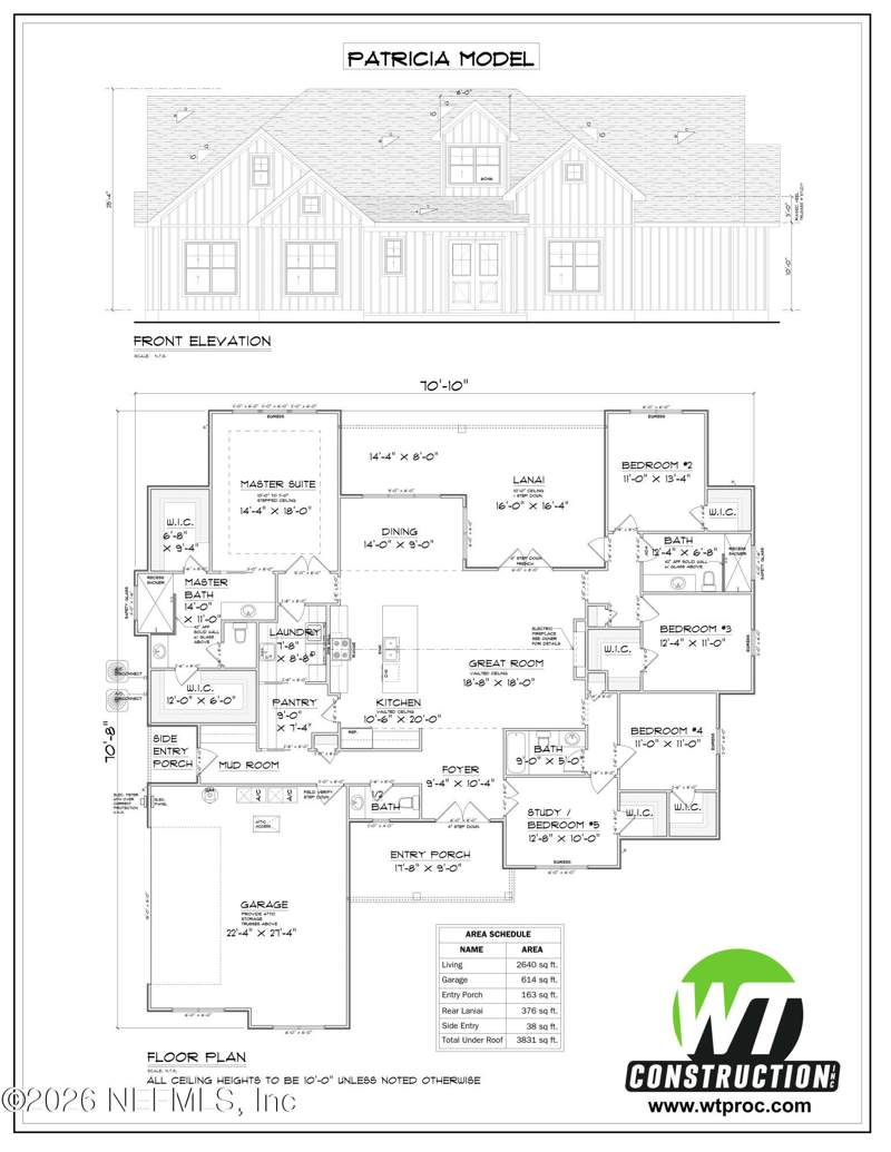 5 bedroom Single Family Residence at 3681 WINGED FOOT Circle, Magnolia Point Golf, Green Cove Springs — photo 2