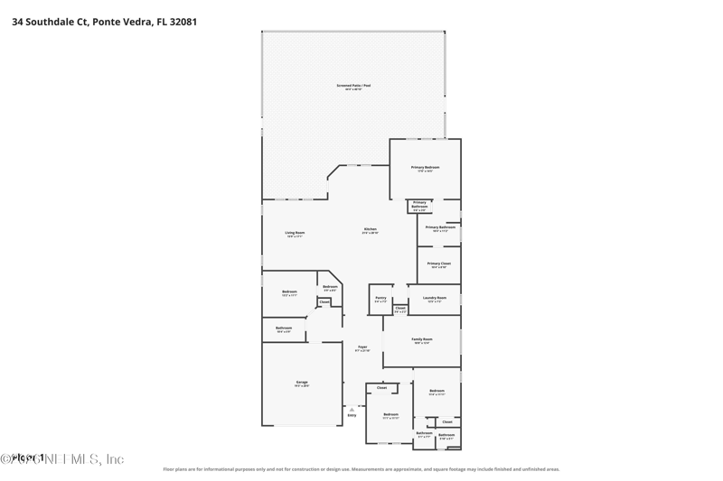 4 bedroom Single Family Residence at 34 Southdale Court, Heritage Trace At Crosswater, Ponte Vedra — photo 3
