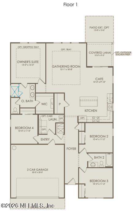 4 bedroom Single Family Residence at 16449 McNair Branch Circle, Joseph Oaks, Jacksonville — photo 4