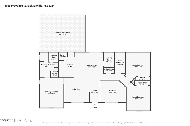 3 bedroom Single Family Residence at 12026 Provence Street, Sans Pareil, Jacksonville — photo 2