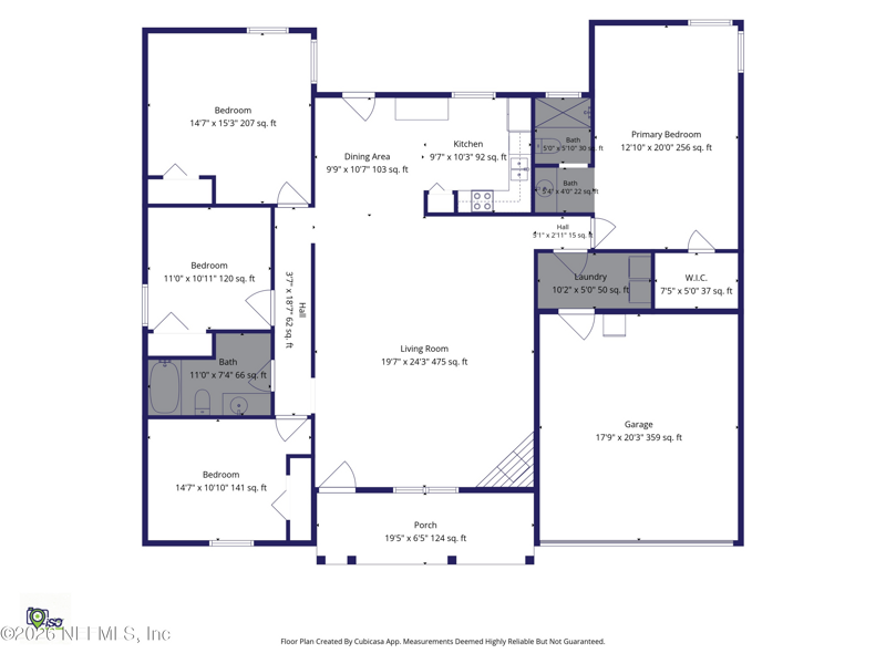 4 bedroom Single Family Residence at 1976 Timucua Trail, Ridaught Landing, Middleburg — photo 4