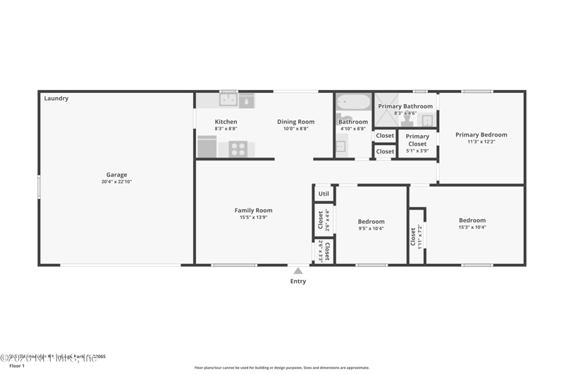 3 bedroom Single Family Residence at 333 Old Jennings Road, Greenwood Estates, Orange Park — photo 2