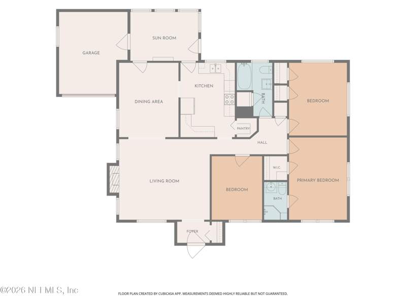 3 bedroom Single Family Residence at 4035 Birmingham Road, Miramar, Jacksonville — photo 2