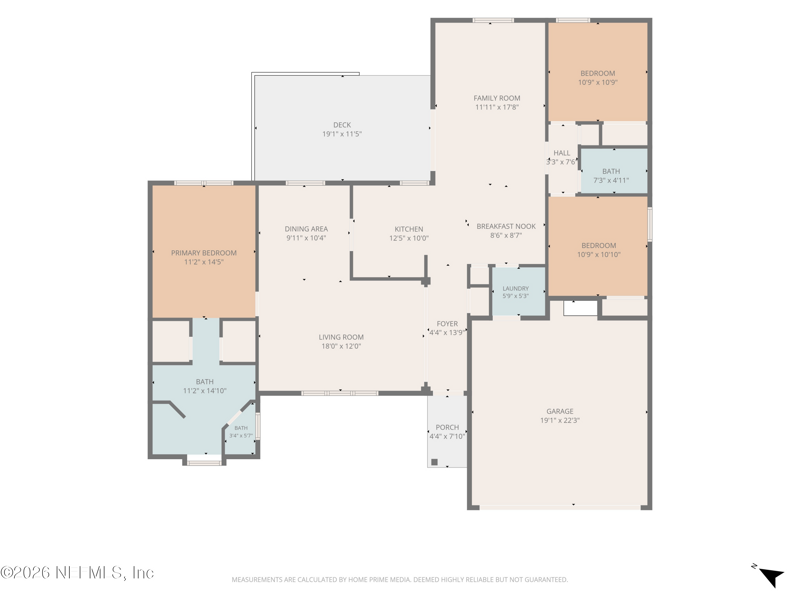 3 bedroom Single Family Residence at 3103 Fox Squirrel Drive, Spencer Crossing, Orange Park — photo 4