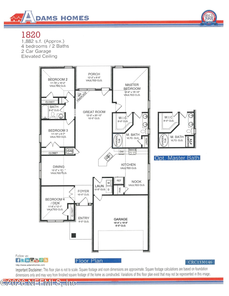 4 bedroom Single Family Residence at 8094 Belsay Circle, Summerglen, Jacksonville — photo 3