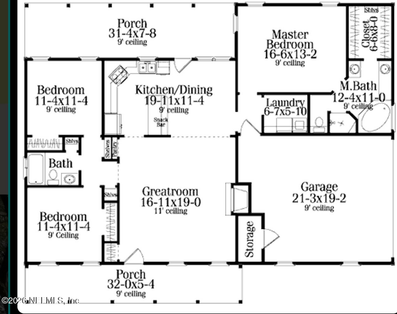 3 bedroom Single Family Residence at 6103 NW County Road 229, Pine Acres Unit 2, Starke — photo 2