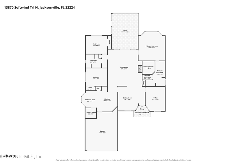 3 bedroom Single Family Residence at 13870 Softwind Trail, Marsh Sound, Jacksonville — photo 2