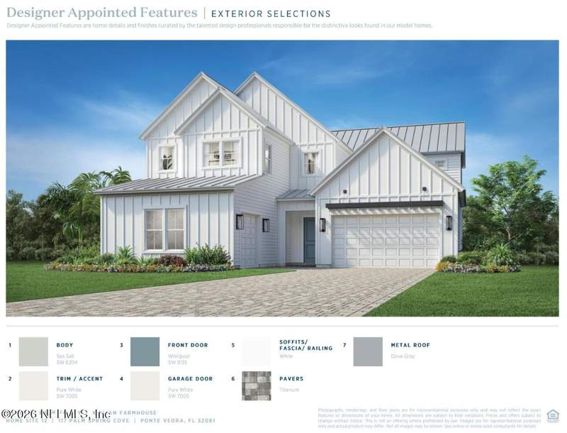4 bedroom Single Family Residence at 117 Palm Spring Cove, Haven at Palm Valley, Ponte Vedra Beach — photo 2