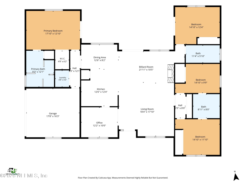 4 bedroom Single Family Residence at 1346 Gately Court, Gately Oaks, Jacksonville — photo 3