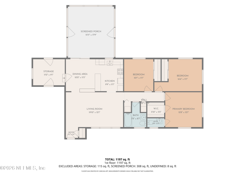 3 bedroom Single Family Residence at 3722 Hoover Lane, Ft Caroline Club Est, Jacksonville — photo 2