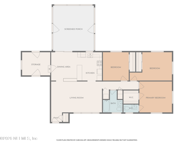 3 bedroom Single Family Residence at 3722 Hoover Lane, Ft Caroline Club Est, Jacksonville — photo 4