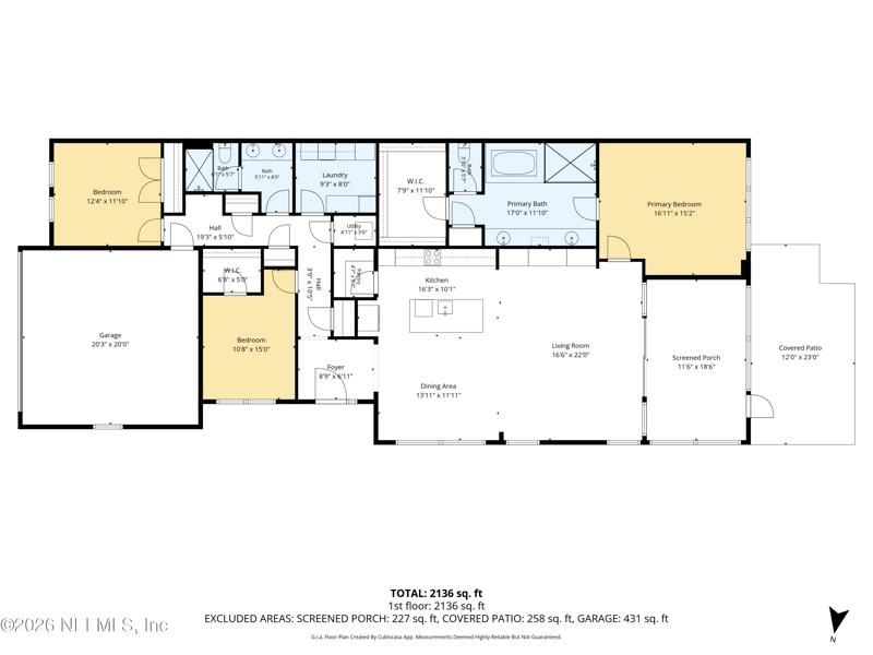 3 bedroom Single Family Residence at 320 Wingstone Drive, Villas At Nocatee, Jacksonville — photo 4