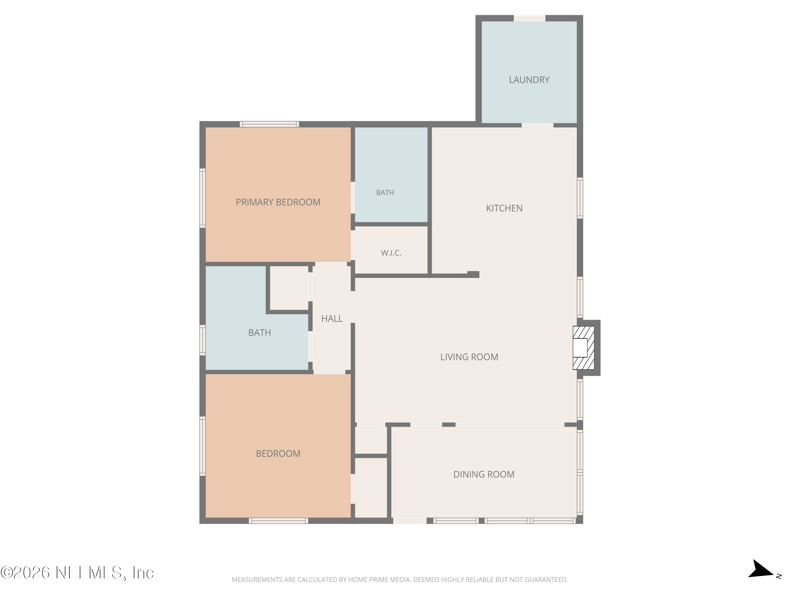 2 bedroom Single Family Residence at 6918 Park Circle, Millers Buffalo Gard, Jacksonville — photo 3