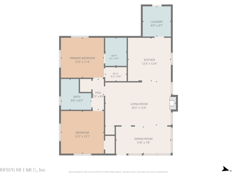 2 bedroom Single Family Residence at 6918 Park Circle, Millers Buffalo Gard, Jacksonville — photo 5