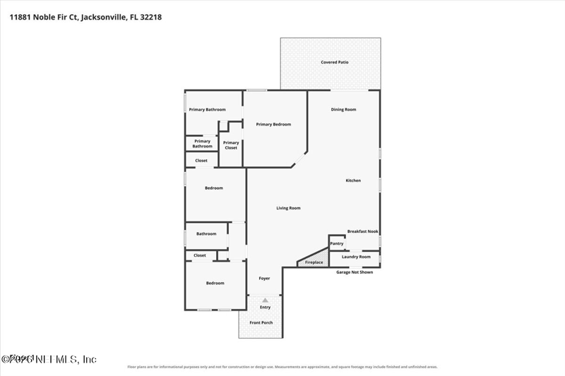 3 bedroom Single Family Residence at 11881 Noble Fir Court, Oakleigh Pointe, Jacksonville — photo 2