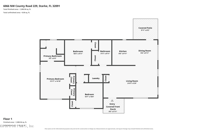 3 bedroom Single Family Residence at 6066 NW County Road 229, Metes & Bounds, Starke — photo 2