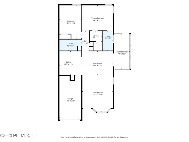 2 bedroom Single Family Residence at 2605 Malibu Circle, Bayhill, Orange Park — photo 2