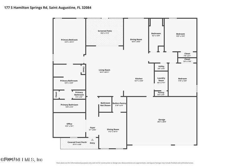 3 bedroom Single Family Residence at 177 S Hamilton Springs Road, Sebastian Cove, St. Augustine — photo 3