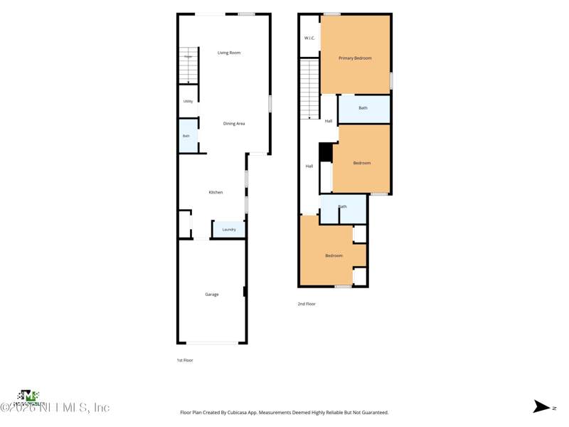 3 bedroom Townhouse at 4024 Bay Hawk Court, Westlake Estates Townhomes, Jacksonville — photo 3