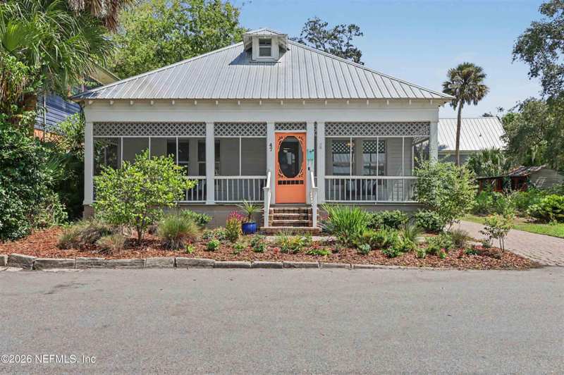 4 bedroom Single Family Residence at 47 Osceola Street, Abbott Tract, St. Augustine — photo 1