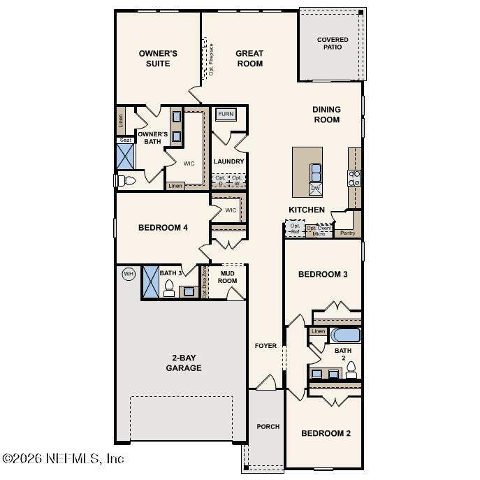 4 bedroom Single Family Residence at 3238 Topaz Way, Asbury Creek, Green Cove Springs — photo 4