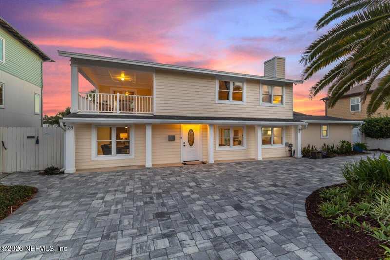 4 bedroom Single Family Residence at 28 31st Avenue, Div C Atlantic Shore, Jacksonville Beach — photo 1