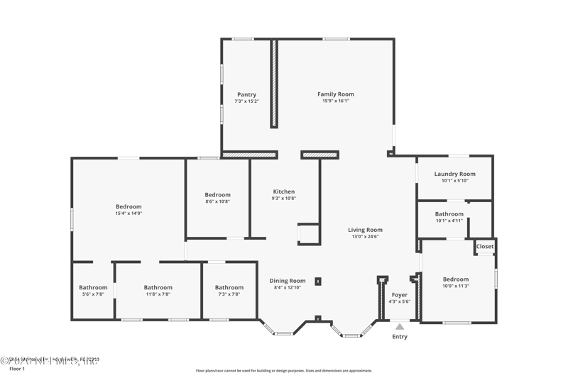 3 bedroom Single Family Residence at 2034 Monteau Drive, Normandy Village, Jacksonville — photo 4