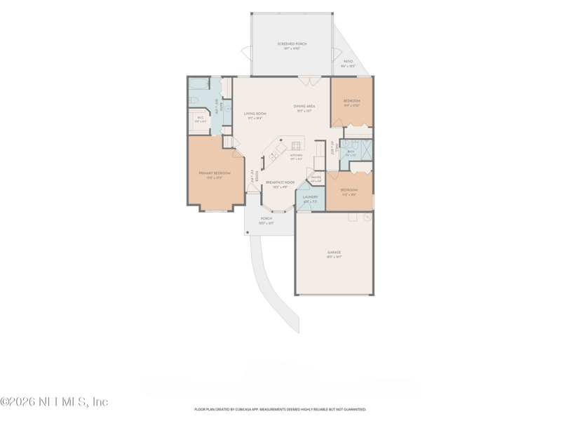 3 bedroom Single Family Residence at 2466 Egrets Glade Drive, Egrets Glade, Jacksonville — photo 3